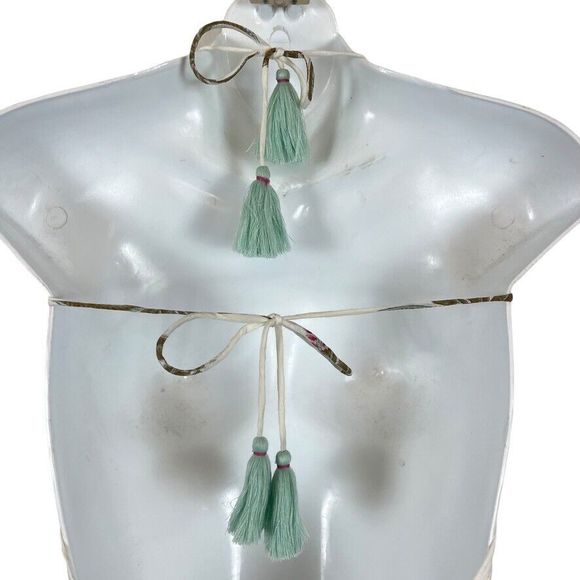 Roberta Roller Rabbit Morjim Palm Venezia Maxi Silk & Cotton Womens Dress NWT L - Picture 13 of 16